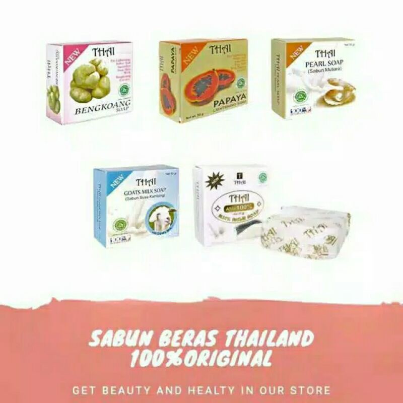 ORIGINAL THAI SABUN SUSU KAMBING 50 gram