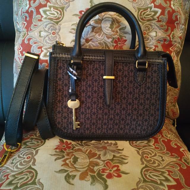 Fossil Mini Ryder Signature Black