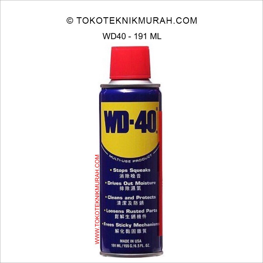 WD40 Pelumas Anti Karat 191ml Lubricant WD 40 191 ml