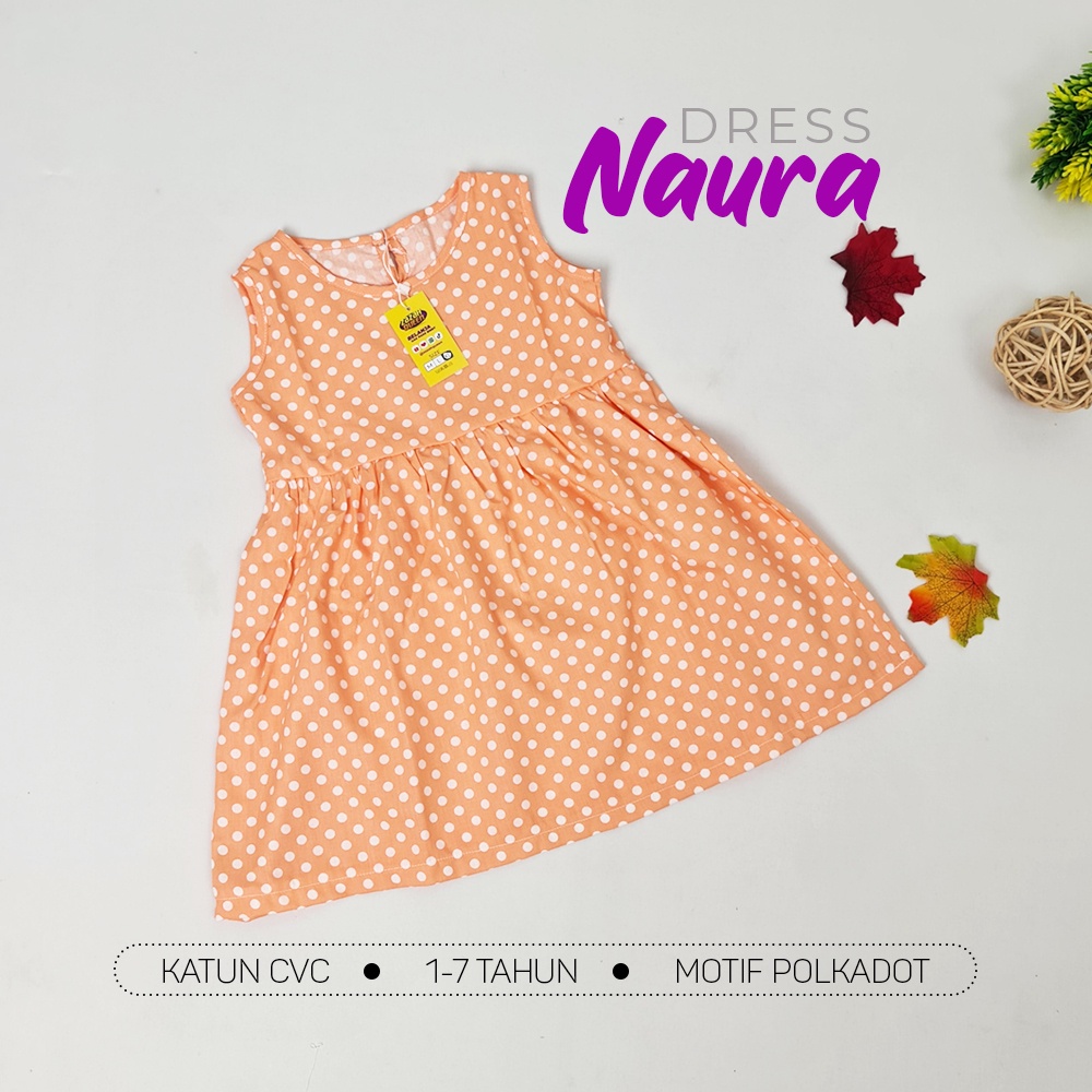 [POLKADOT] Premium Dress Aneka Dress Daster Anak Balita Bayi Premium