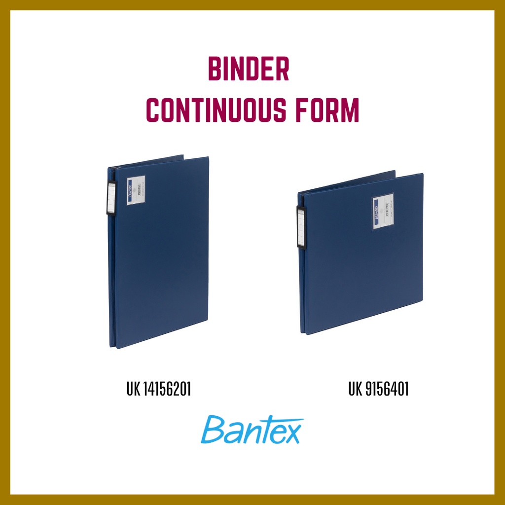 Jual BANTEX Binder Continuous Form Warna Blue Shopee Indonesia Jual BANTEX Binder Continuous Form Warna Blue Shopee Indonesia