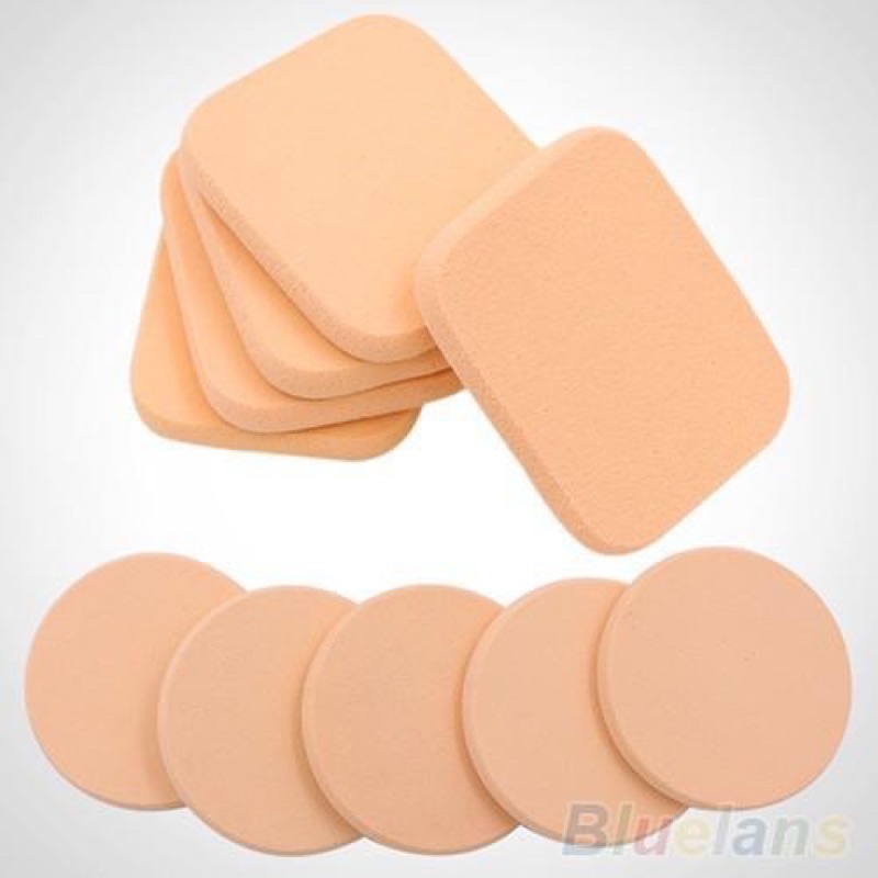 spon make up murah/sponge bulat/spon kotak/spon foundation/spon bedak