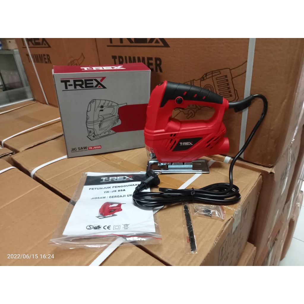 Mesin Gergaji Kayu Jigsaw Jig Saw T-REX 65 mm - Mesin Jigsaw - Mesin Jig Saw - Mesin Potong Triplek Kayu