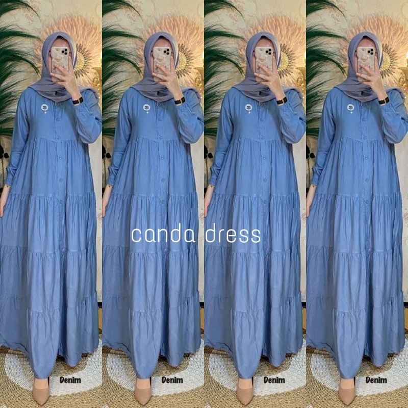 Dress canda katun rayon