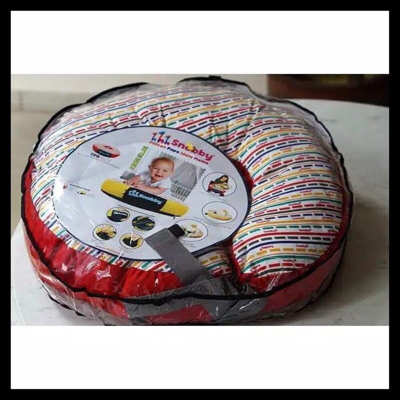 Snobby TPB 1624 LINE SERIES Bantal menyusui 3 in 1 BANTAL BAYI MENYUSUI MULTIFUNGSI MOTIF LINE SERIES