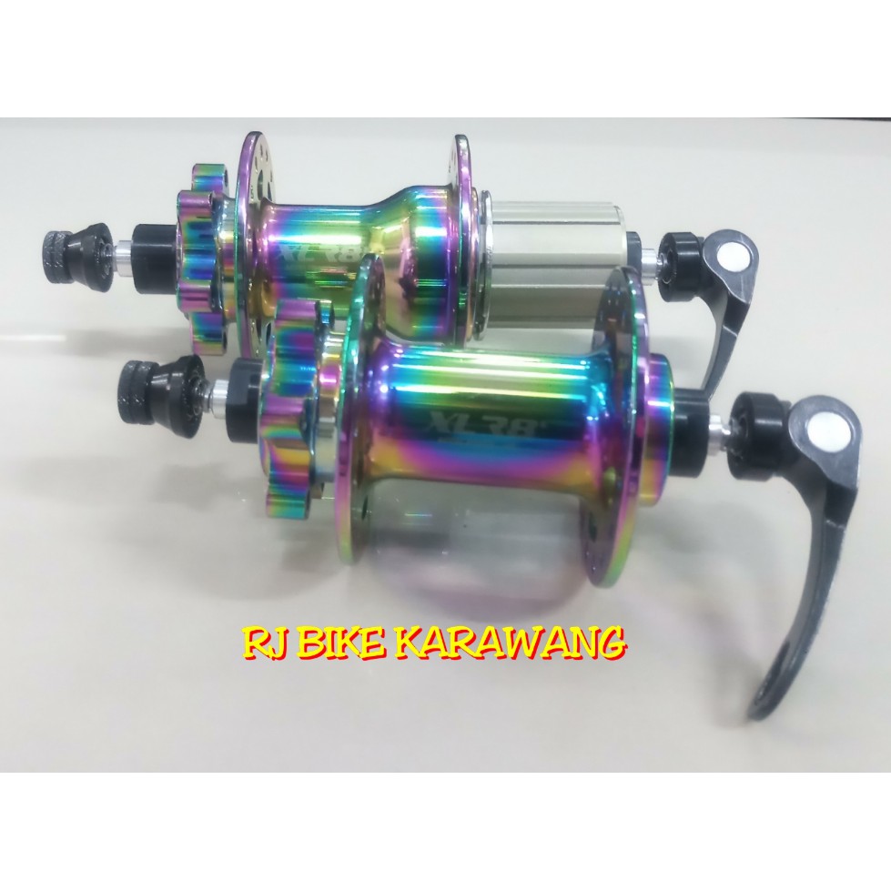 Hub Freehub XLR8 32 Hole Disc Brake Rainbow