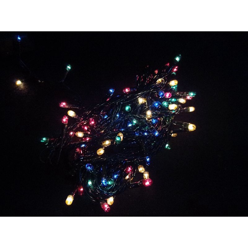 LAMPU BERAS 100 POHON KECIL DEKORASI NATAL