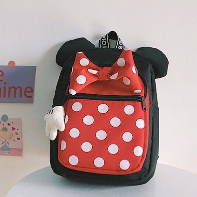 TAS RANSEL ANAK SEKOLAH MOTIF KARTUN MINNIE
