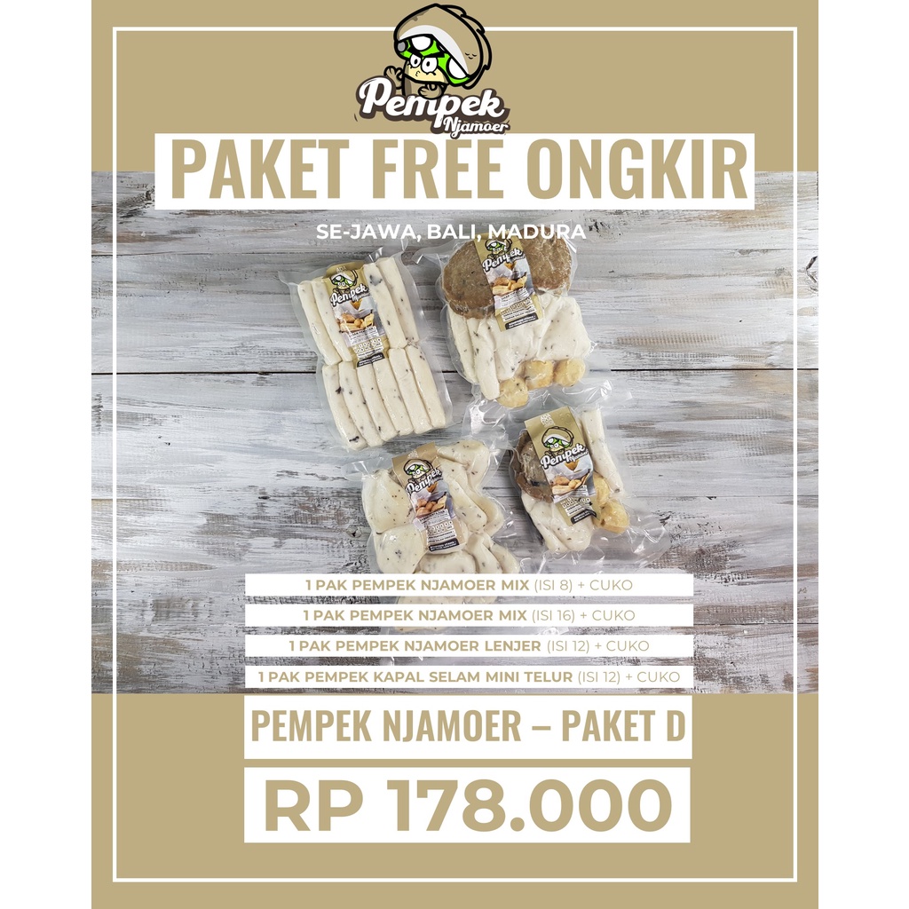 

PAKET PEMPEK NJAMOER (D)