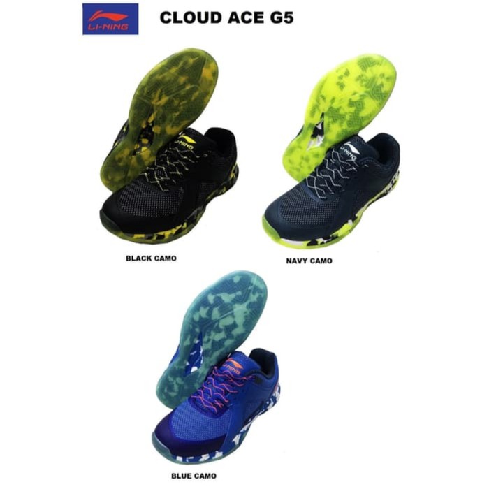 Sepatu Badminton ORIGINAL LINING CLOUD ACE G5 Generasi 5