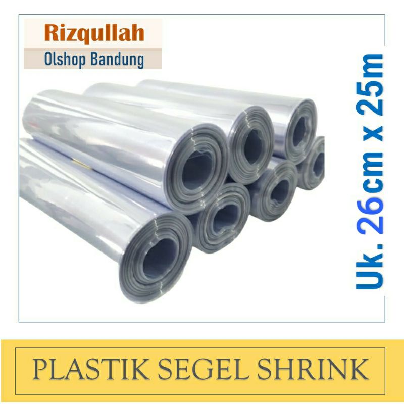

Plastik Segel / Plastik Shrink PVC 26cm x 25m