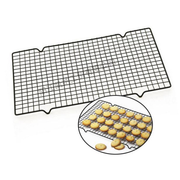 Cooling Rack Single Rak Pendingin Tatakan Kue Cake Cookies Baking 27x25 cm