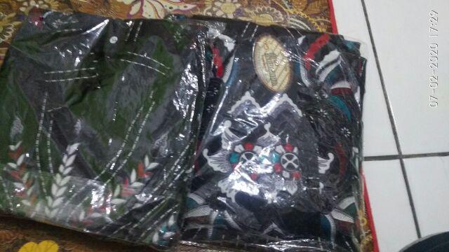 Batik Couple 2575 Model Gamis Katun Soga Batik Prima Gamis Gembul Prasasti