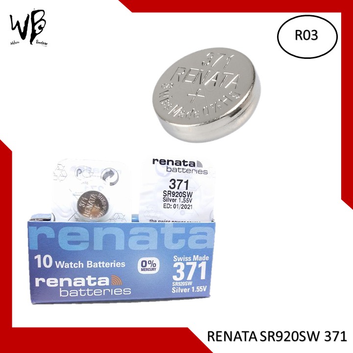 BATERAI RENATA SR920SW 371