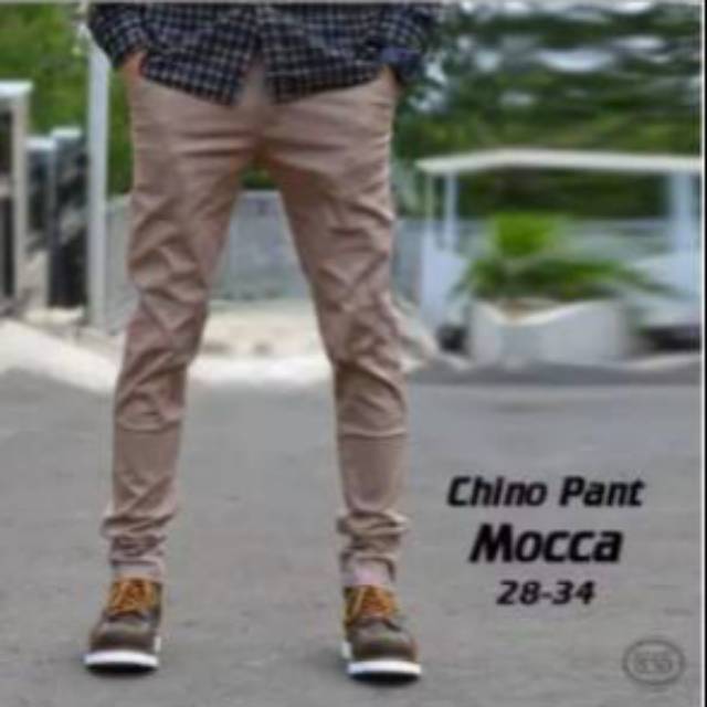 CELANA CINOS COWOK STREET TWIL PREMIUM SIZE 27-32 DAN 33-38