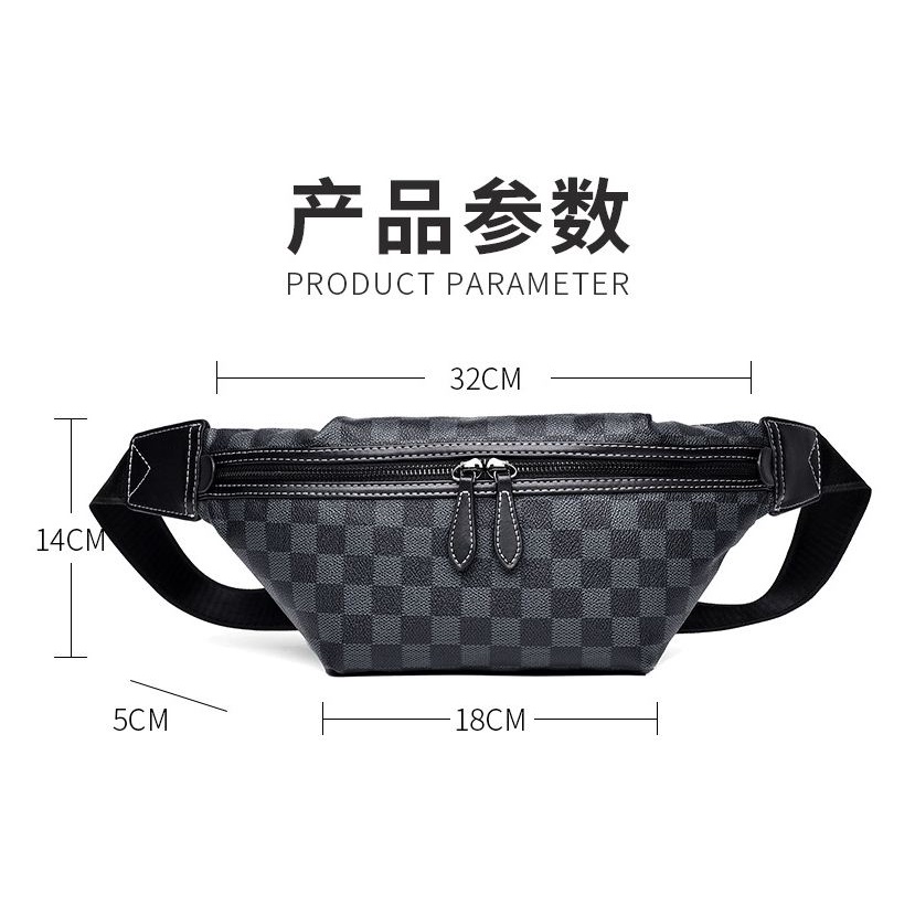 Waist Bag Tas Pinggang Selempang Import