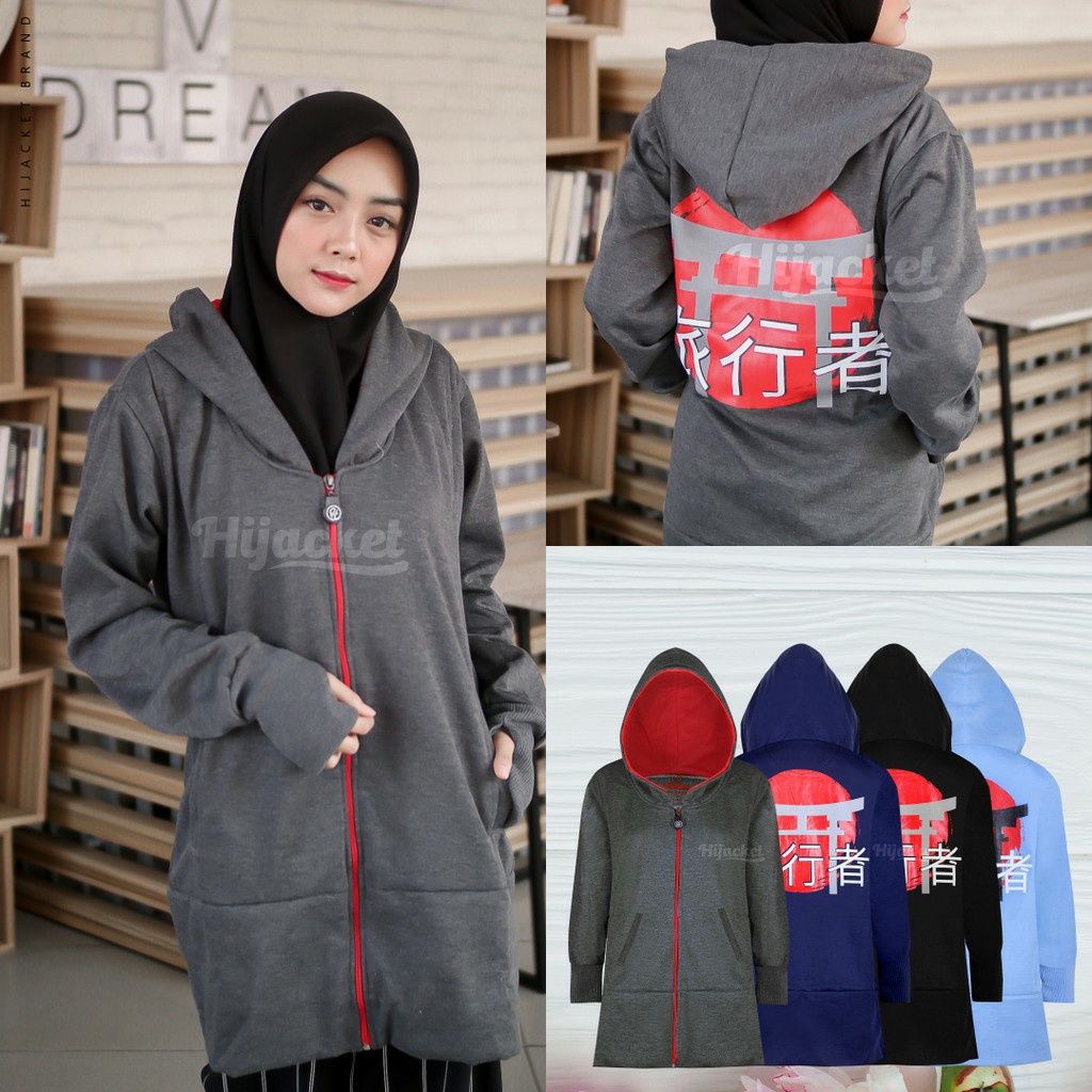 Jaket Hijaber model Japan Street Hijacket pertama diindonesia