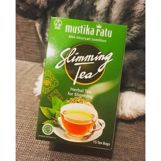 Mustika Ratu Teh Slimming Tea Isi 15 Bag Minuman Herbal Anti Oksidan Pelangsing Tubuh_Cerianti
