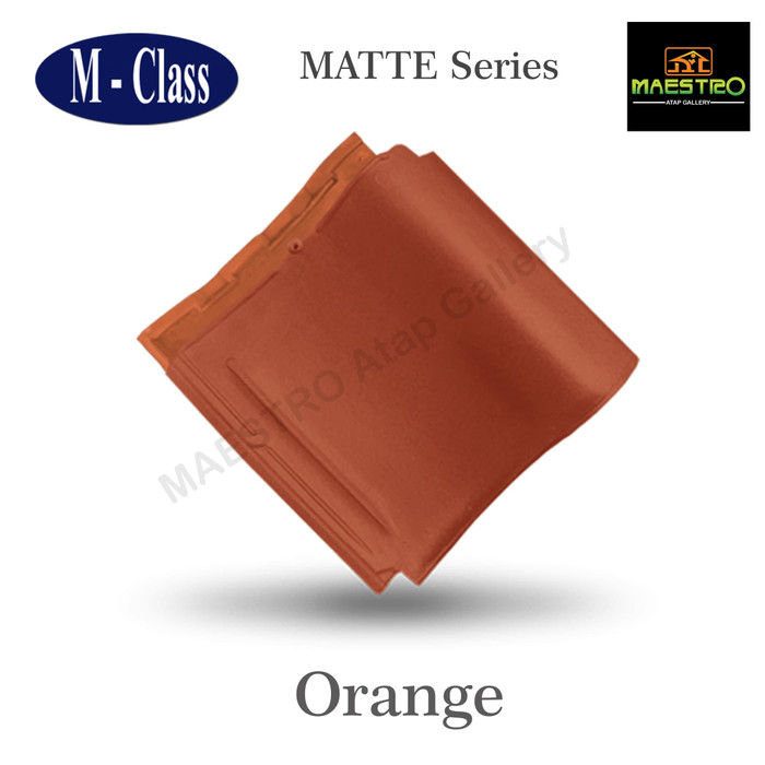 M-CLASS Genteng Keramik Matte Orange