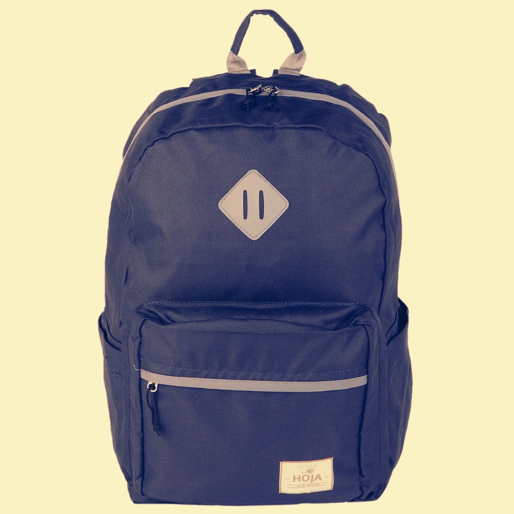 HOJA VL 4 Navy - Tas Sekolah Anak Wanita Ransel Laptop Punggung Backpack Murah FREE Rain Cover