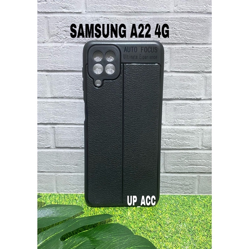 SAMSUNG A22 4G / A22 5G AUTO Focus Kulit Jeruk Hitam AUTOFOKUS Soft case