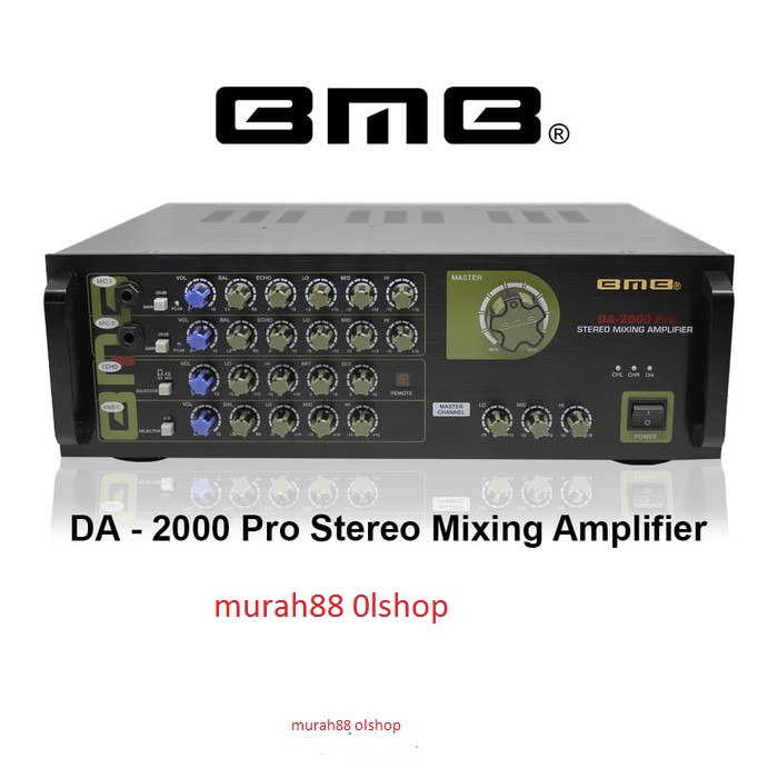 AMPLIFIER BMB DA-2000PRO Mixing Amplifier Karaoke