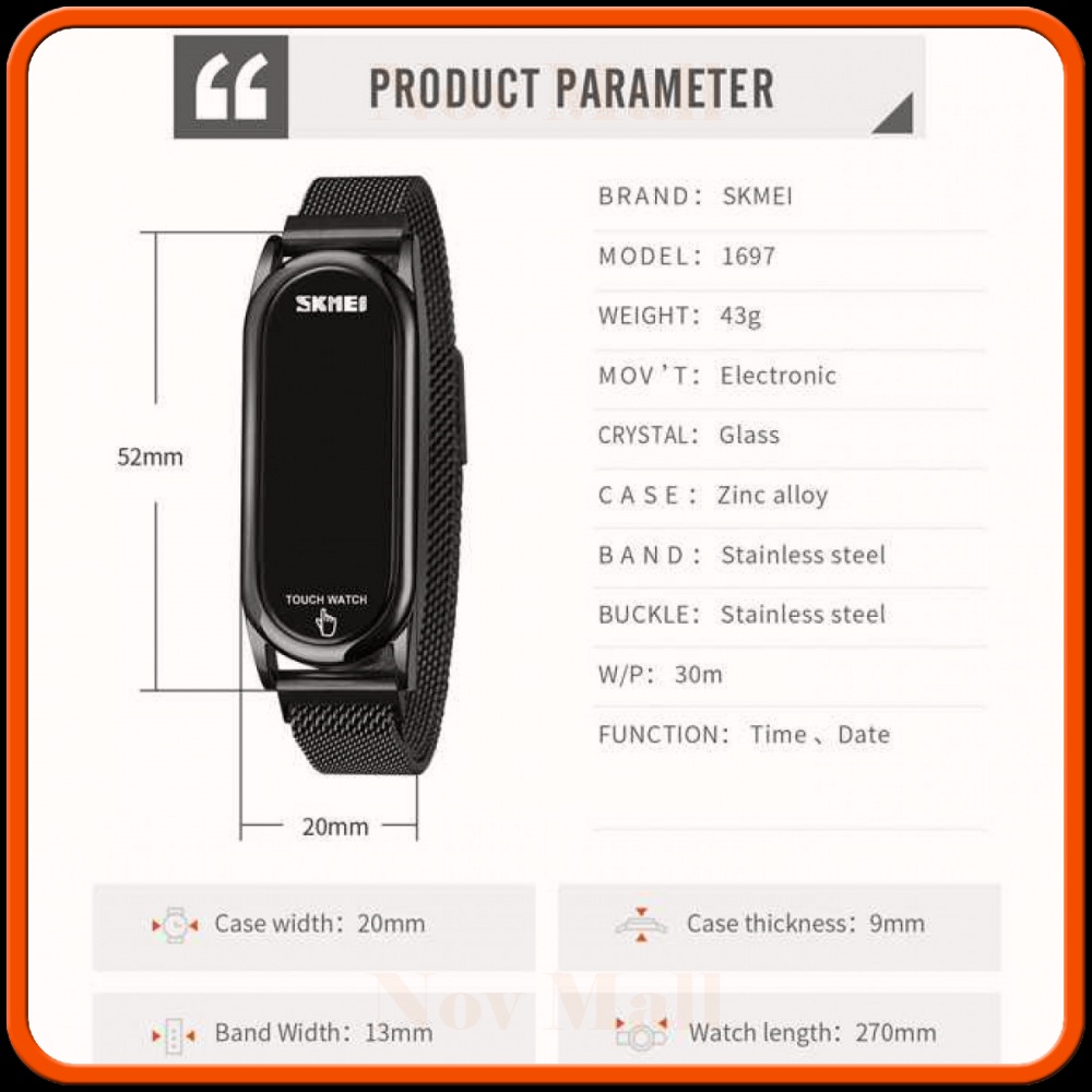SKMEI Jam Tangan Digital Pria - 1697