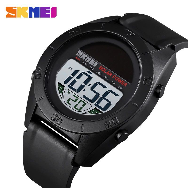 DEM'S   SKMEI 1592 ORIGINAL Jam Tangan Pria SKMEI Digital Solar Power