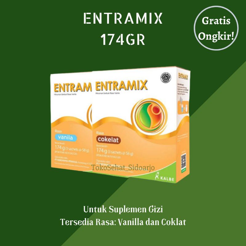 

SUSU ENTRAMIX 174 gr (VANILLA & COKLAT)