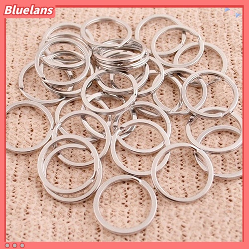 25pcs Gantungan Kunci Ring Loop Bahan Metal Ukuran 25mm