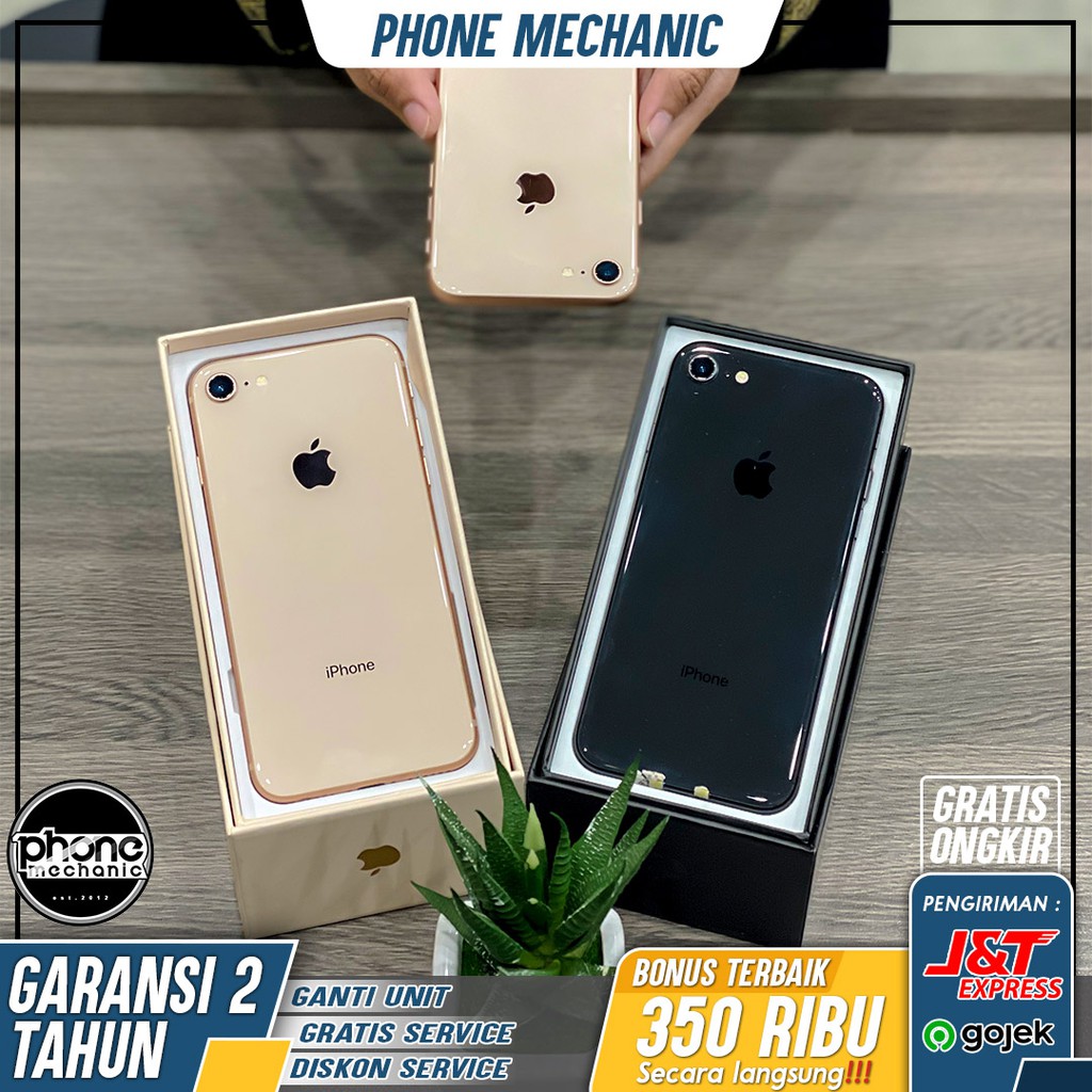 iphone 8 second original 64 gb 256 gb resmi no rekondisi