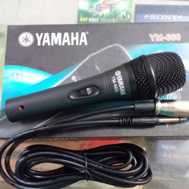 Mix/mik/microphone yamaha sm 660