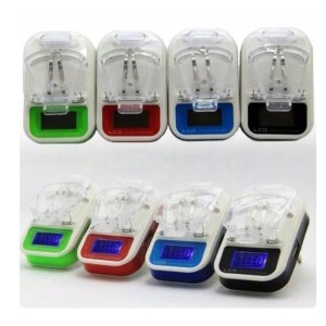 Dekstop LCD/ Charger Kodok Lampu Usb/ Cas Kodok / Casan Baterai Qtop Murah