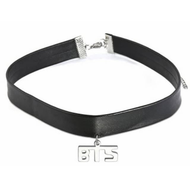 Aksesoris Fashion Kalung Choker Bangtan Boys - BTS Logo