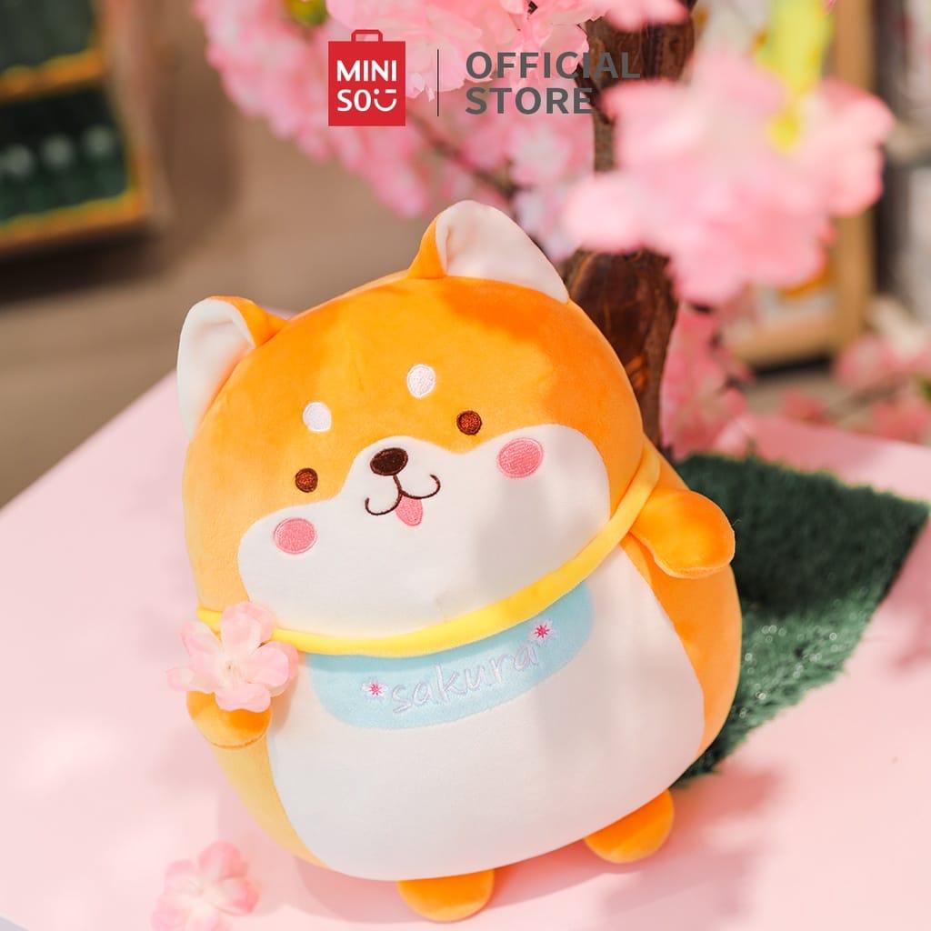 Boneka Lucu Sakura Shiba Inu Mainan Cute Plush Toy Mainan Mewah Lembut Perempuan Anak - 27cm