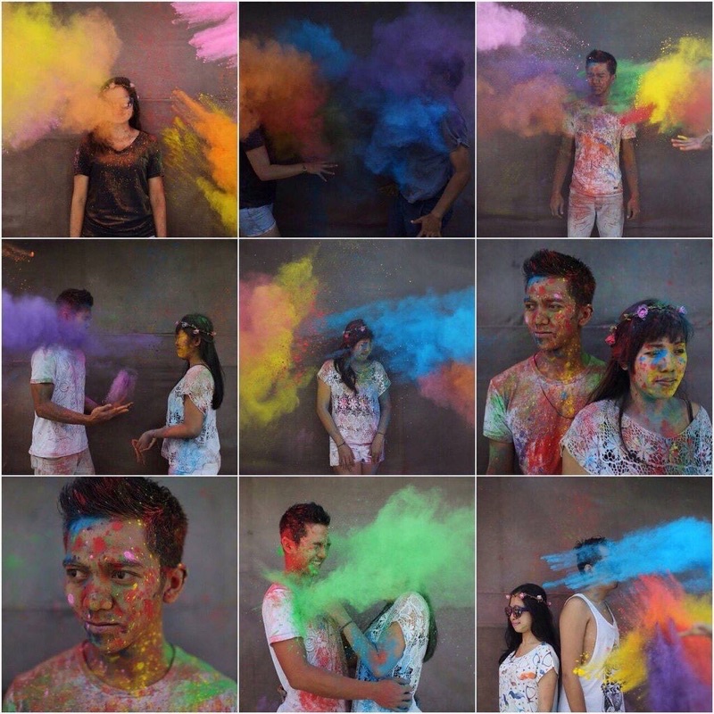 holy powder terpung warna colorrun