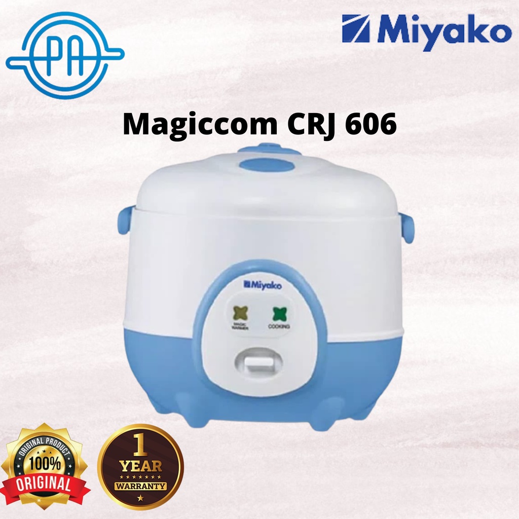 MAGIC COM MIYAKO MCM606A 0.6L RICE COOKER MCM 606 A