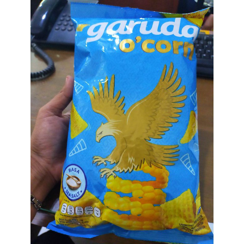 

Garuda O'Corn Sea Salt Kemasan 96gr