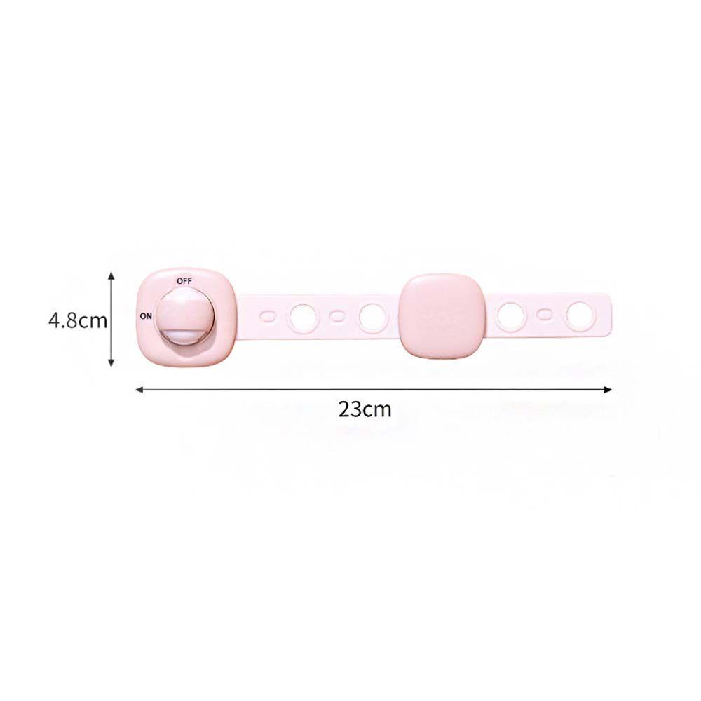 Lanfy Safety Door Lock Multifungsi Adjustable Lemari Laci Baby Care Kids Anak Pelindung Pengaman