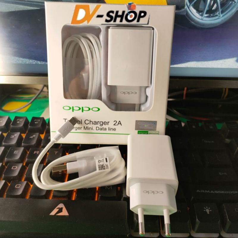 Charger OPPO Original Fast Charging Micro USB 2A