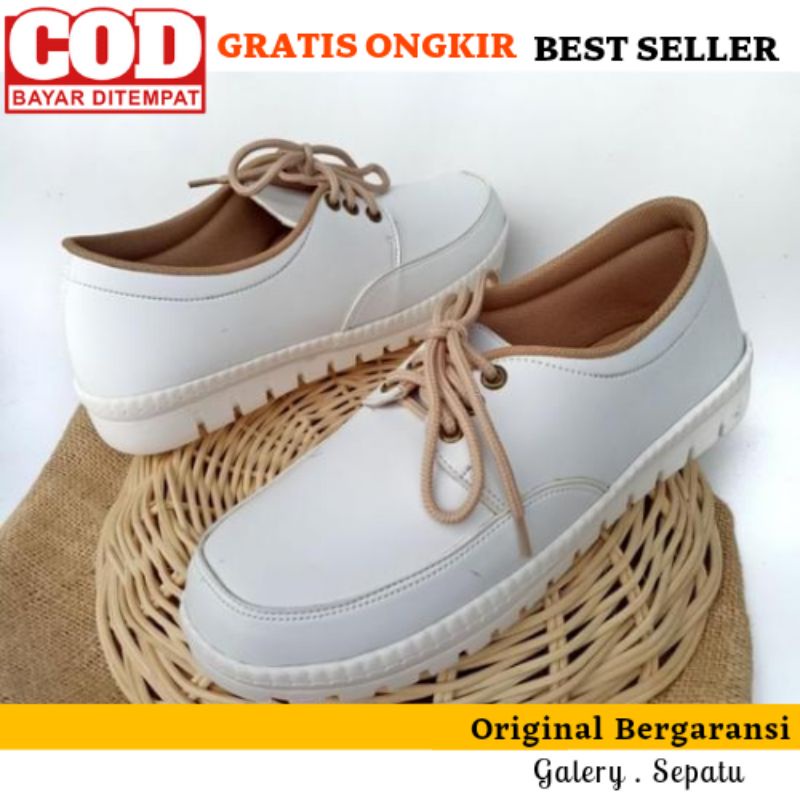 Sepatu Sneakers Wanita Sepatu Hak Wanita Sepatu Wanita Tali One Love Original Sneaker Wedges Wanita 
