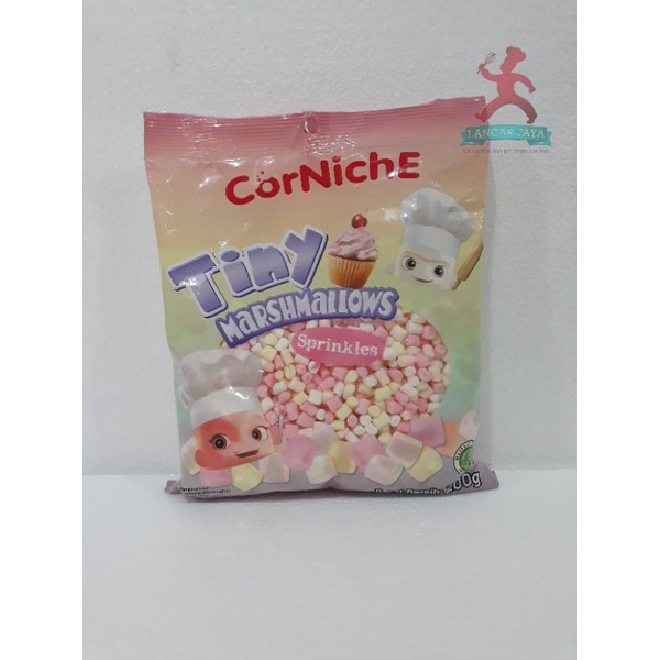 

Corniche Tiny Sprinkles Marshmallows 200gr