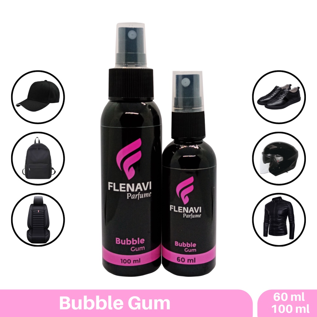 DISKON Flenavi Parfume - Pengharum Sepatu Anti Bau Kaki Parfum Jok Mobil Aroma Bubble Gum