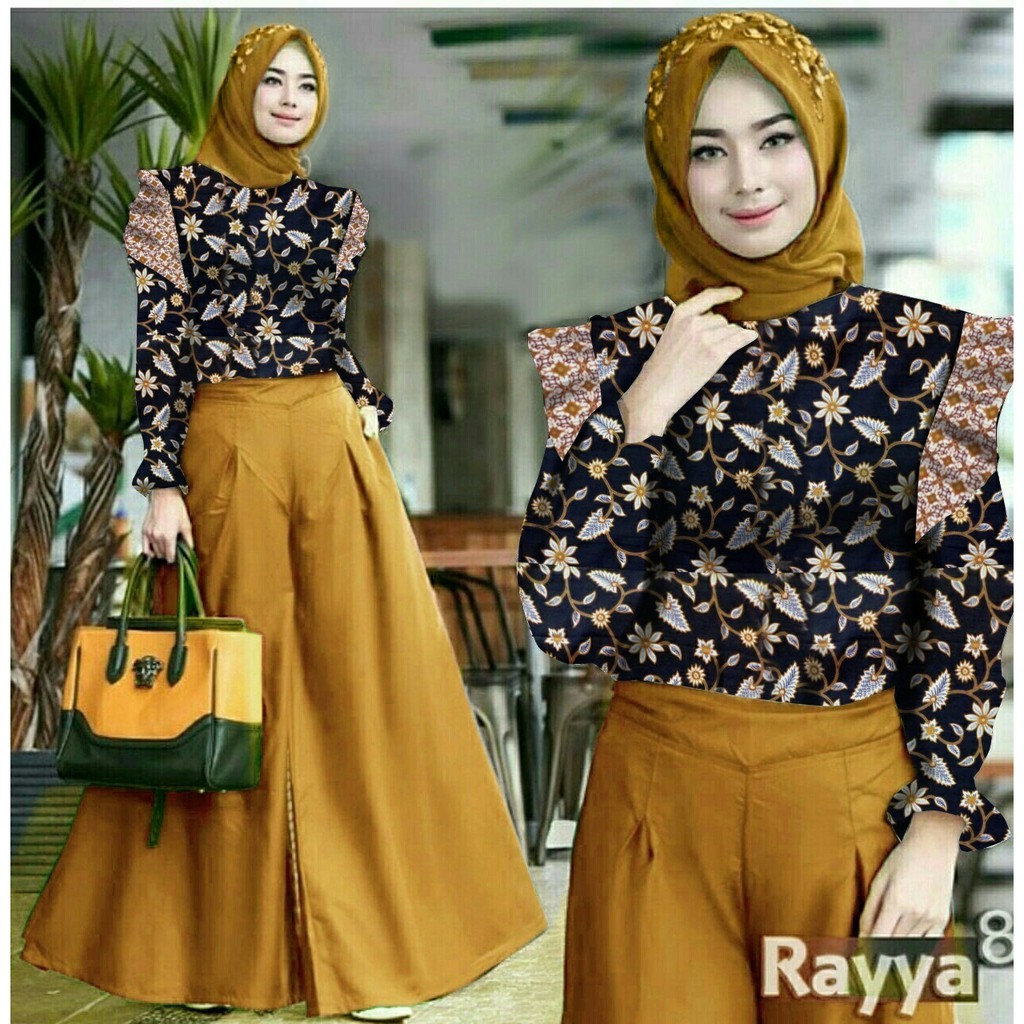 kulot rayya batik 4Warna