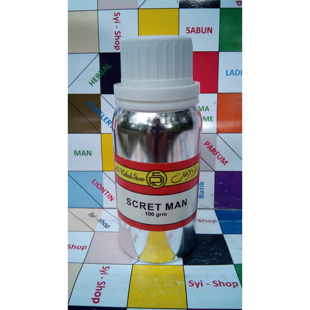 Bibit Parfum SCRET MAN by AL - REHAB Store Original 100 ml SEGEL