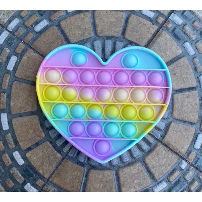 (TERBARU) POP IT SERI PASTEL KARAKTER POP IT RAINBOW PASTEL MURAH KARAKTER-6