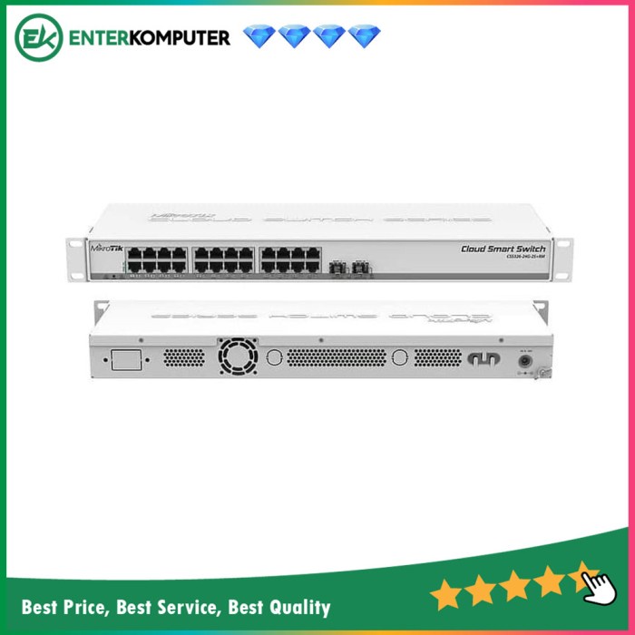 Networking Mikrotik CRS326-24G-2S+RM