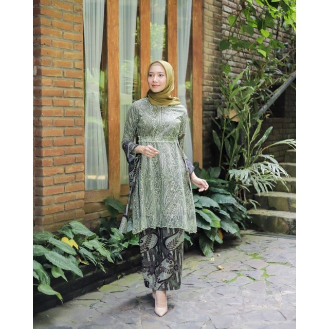 KHANSABATIK ADA JUMBO XXL!!! KEBAYA PASANGAN ARIS COUPLE SET KEBAYA BATIK MECA MEKA MEGA, WISUDA, LAMARAN, TUNANGAN, MURAH, WIDBATIK, MODERN, KEBAYA BROKAT PEKALONGAN