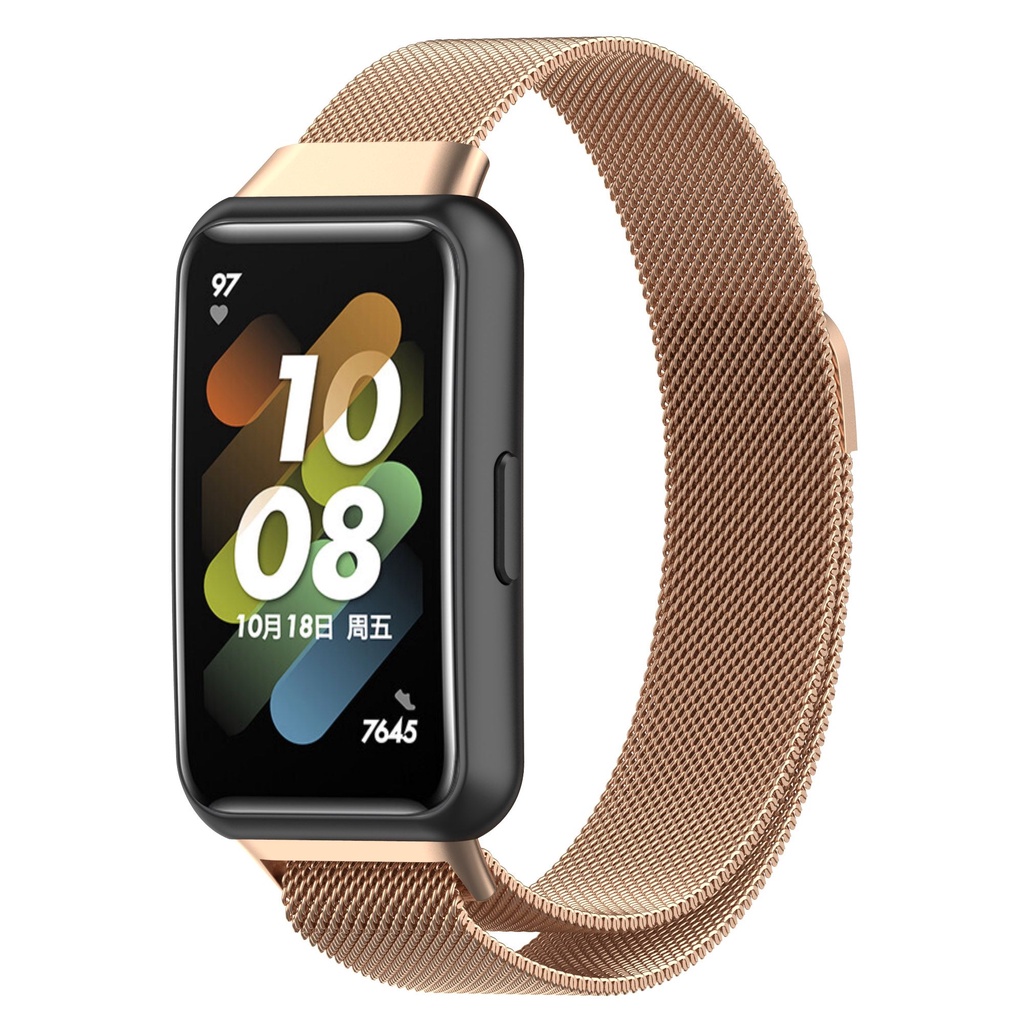 silvertech Metalic Strap untuk band 7 Stap berbahan Metal kompatible untuk huawei band 7