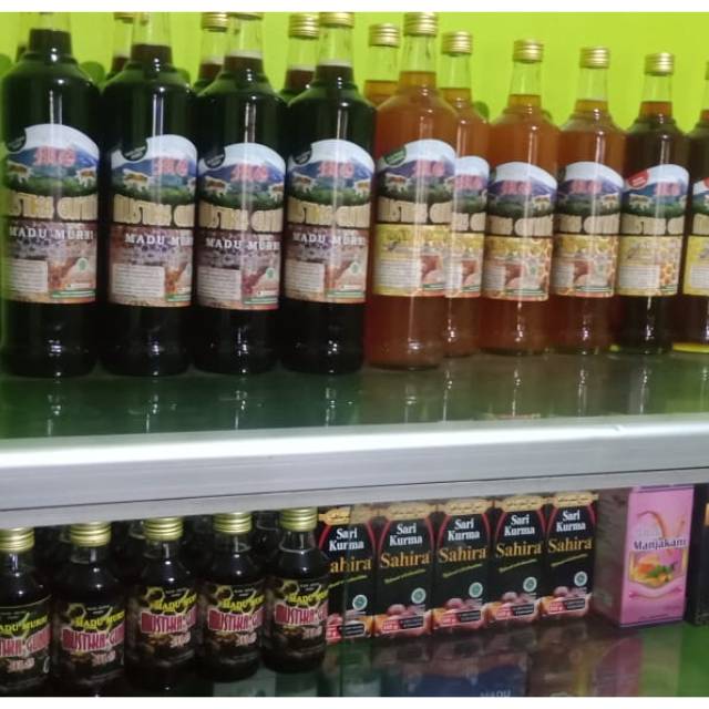 

Madu Murni nektar Kaliandra, Lengkeng, Odeng dan Madu hitam pahit
